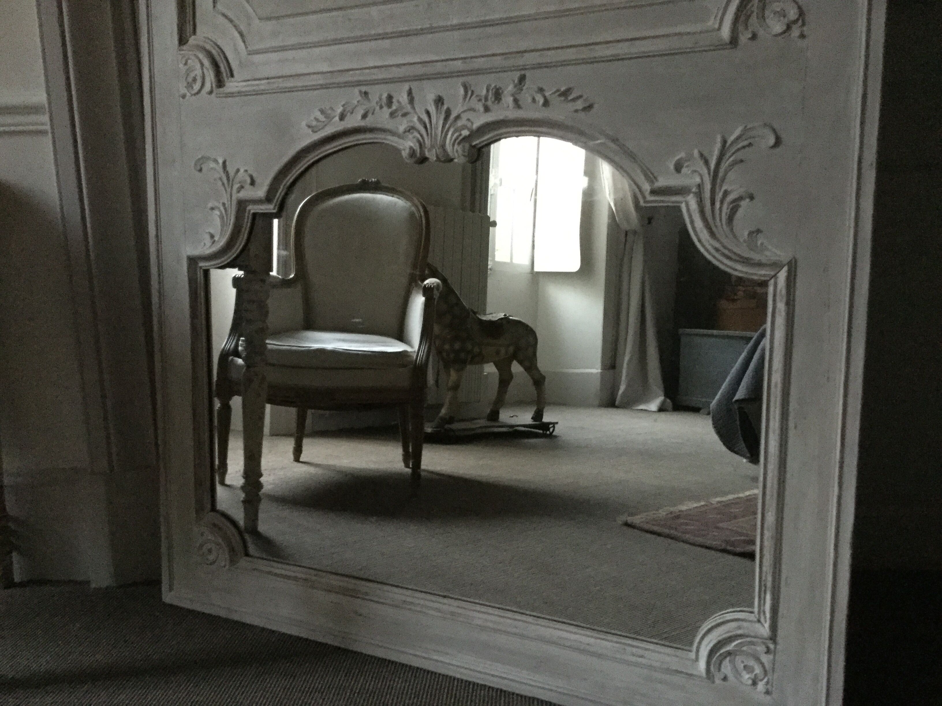 Trumeau in oak - 175x110cm