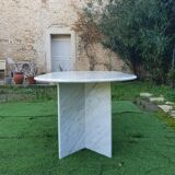 Marble dining table 1980