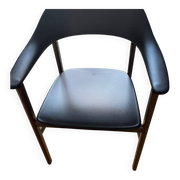 Black walnut armchair Herit - Normann Copenhagen