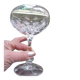5 coupes à champagne cristal taillé