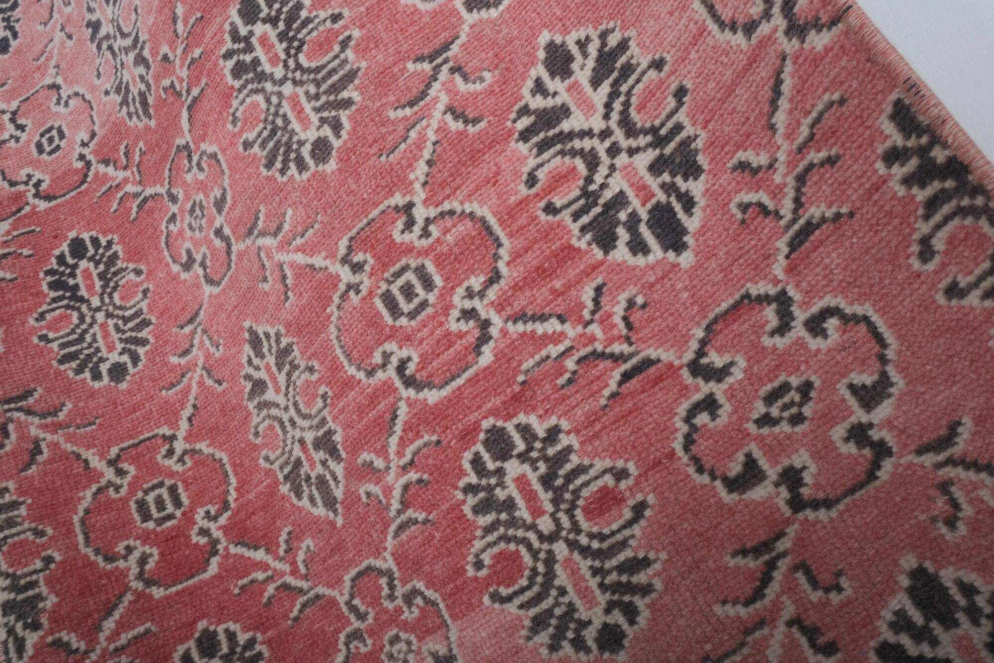 Vintage Turkish hallway rug 70x579 cm
