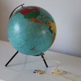 Luminous globe taride glass 1966