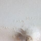 Hugo de Putter and Victoria Blansaer footed ceramic bowl, Belgium 1960s.