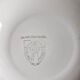 6 dessert plates Salins model Raphaël from the 1950s