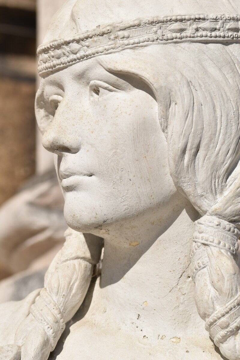 Henri Allouard, Dona Ximena, wife of El Cid (1885)