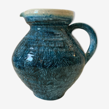 Vase pichet accolay - bleu gauloise