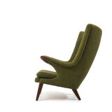 Mid century danish Bear lounge chair by Bent Møller Jepsen