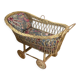Cradle for vintage rattan doll