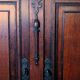 antique sideboard with 3 doors from the late 19th century in oak - very good condition