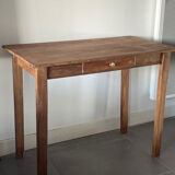 Rectangular wooden desk table