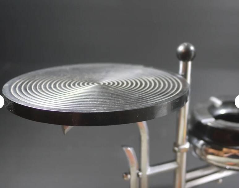 Art Deco smoker's side table from the 1930s.