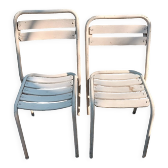 Set of two Tolix chairs