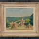 Mid 20th Century “Spring Morning” Foster Caddell Original Oil Painting,