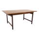 Dining table "portfolio" in teak, Karl Erik Ekselius, Su