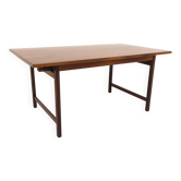 Dining table "portfolio" in teak, Karl Erik Ekselius, Su