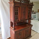 Buffet deux corps type Henri II , période renaissance XIXe siècle