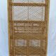 Rattan bookcase