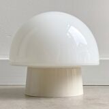 Plafonnier champignon en verre vintage