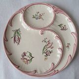 Sarreguemines artichoke plates. 19th century