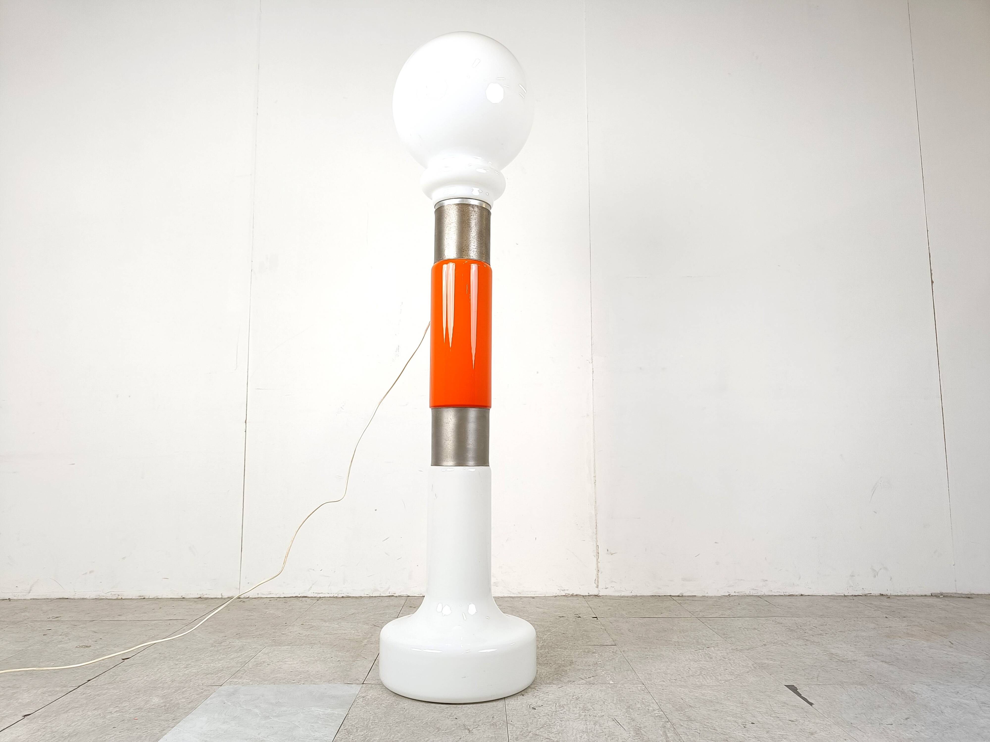 Vintage floor lamp by Mazzega, 1960s