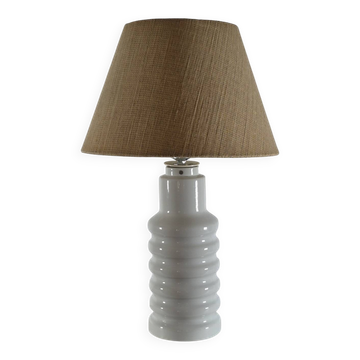 Lampe de table en porcelaine vintage des années 1970 GDR.