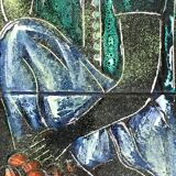 Ceramic decorative panel