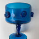 Vase en verre soufflé années 1970