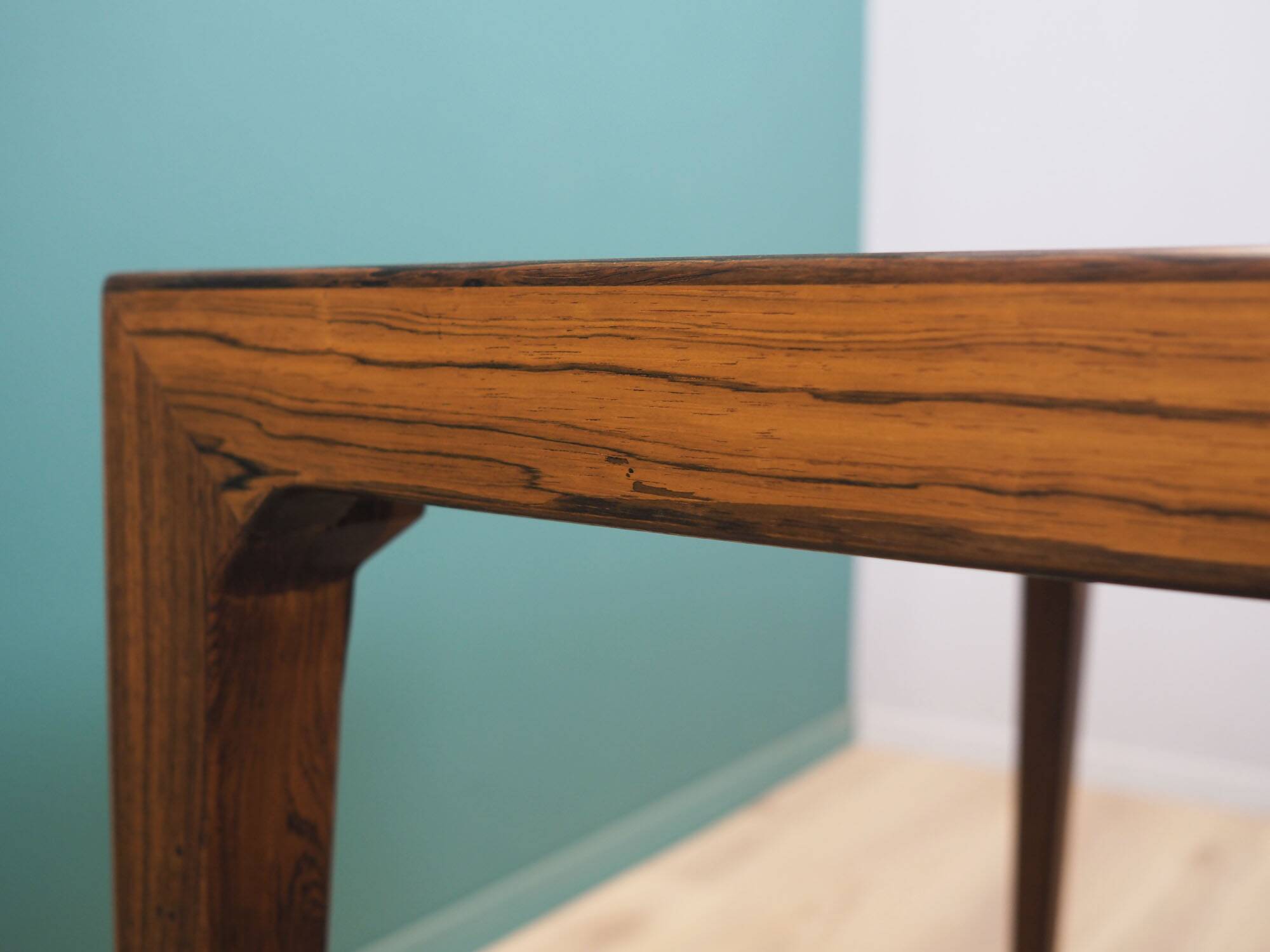 Rosewood table, Danish design, 1960s, designer: Poul Hundevad & Kai Winding