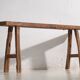 Ancien banc pour pied du lit (c.1870) #43