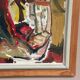 Original Swedish Oil On Panel – Paris (1964) – Olle Blomberg
