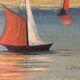 Tableau Paysage marine.