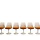 6 chaises Tulip par Eero Saarinen, édition Knoll International