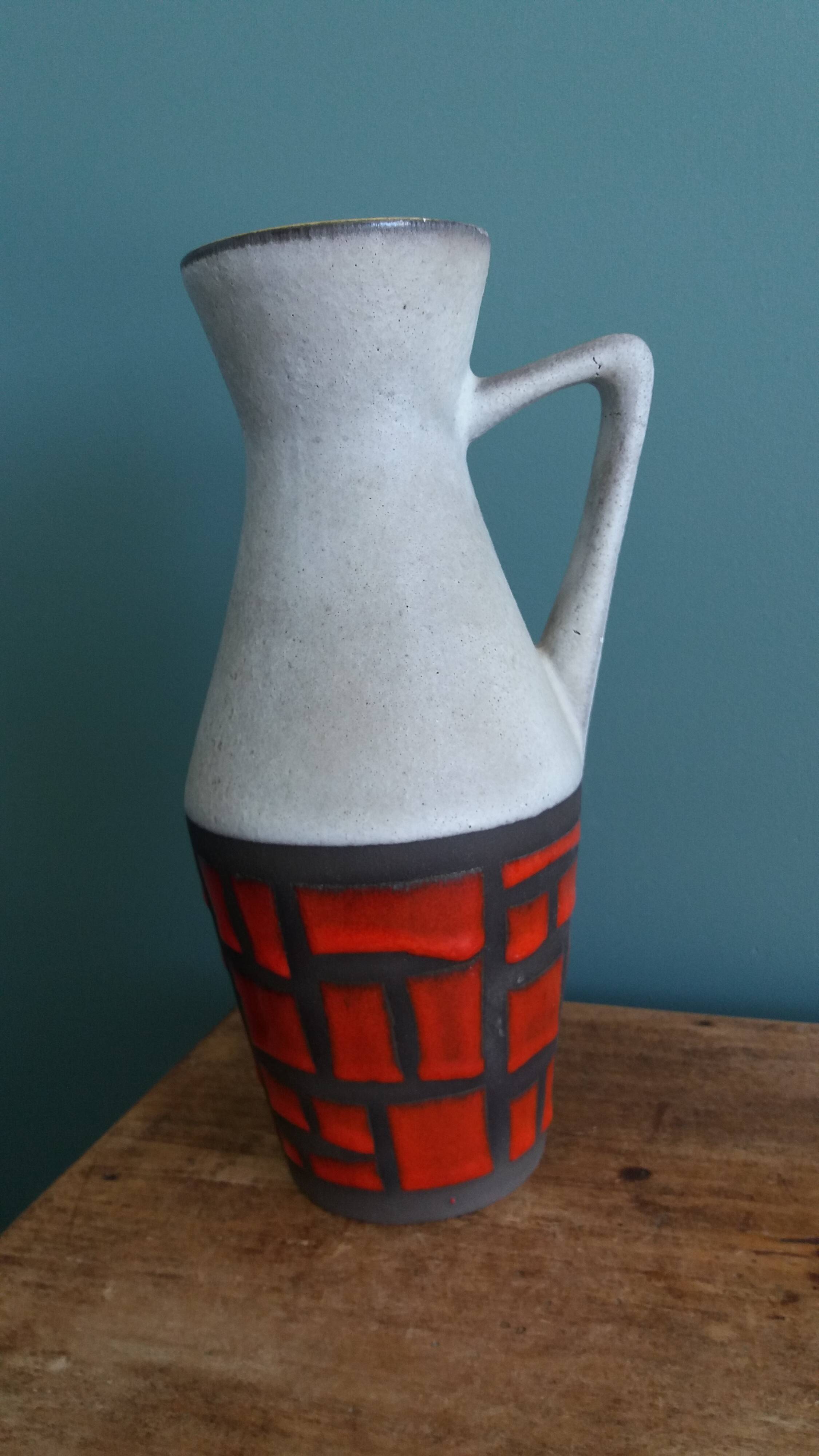 Vase pitcher West Germany 1980s