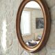 Miroir ancien ovale 68x79cm