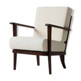Boucle armchair from ton 60's