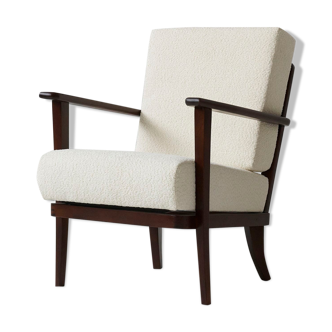 Boucle armchair from ton 60's