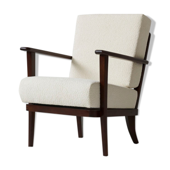 Fauteuil boucle de ton années 60