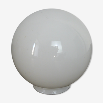 Globe en verre blanc ø13