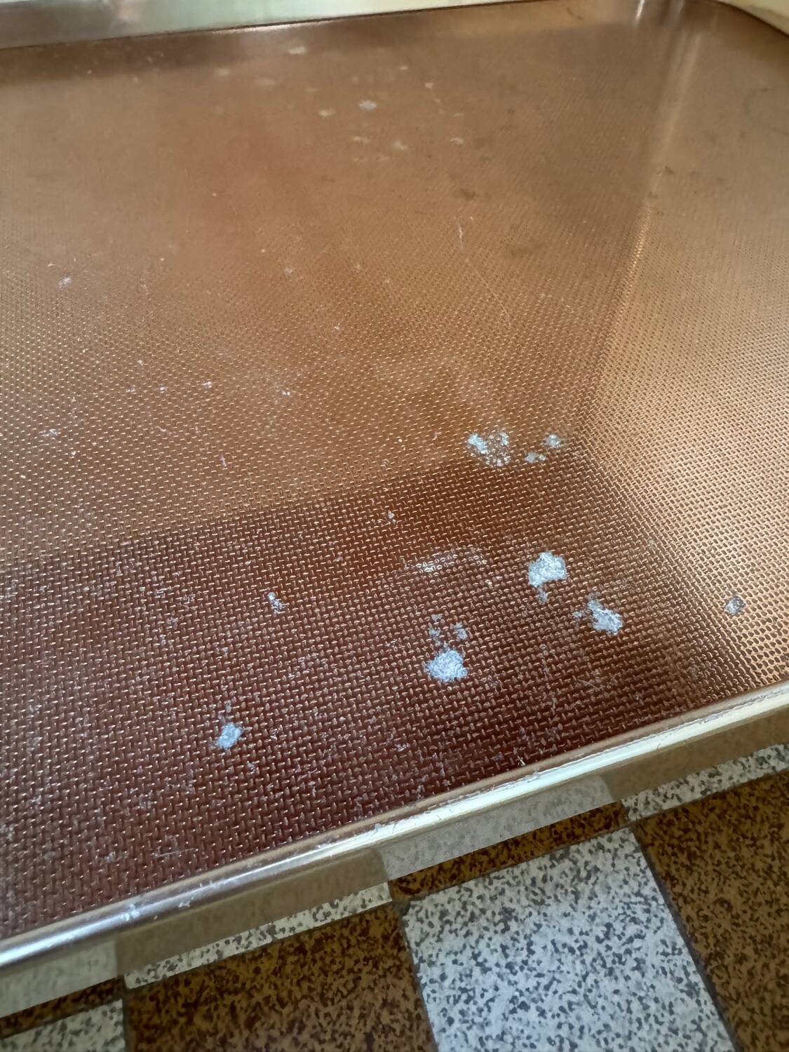 Kaymet copper and silver trolley from the 50s