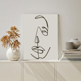 Abstract man-30x42cm