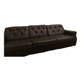 Vintage leather sofa 1970