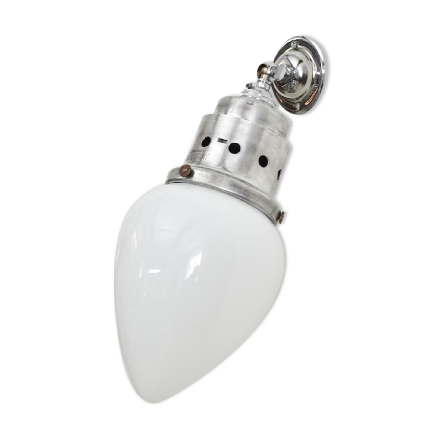 Antique GECoray Opaline Wall Light