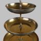 Large 19th‑Century Silvered Étagère or Serving Stand, France