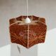 Stretched wool and wood suspension