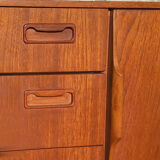 Teak enfilade, Scandinavian design from the 1960s/70s