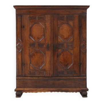 Late 18th Century Flemish oak Cabinet, ca. 1780s