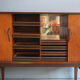 Buffet en teck des années 1930-60