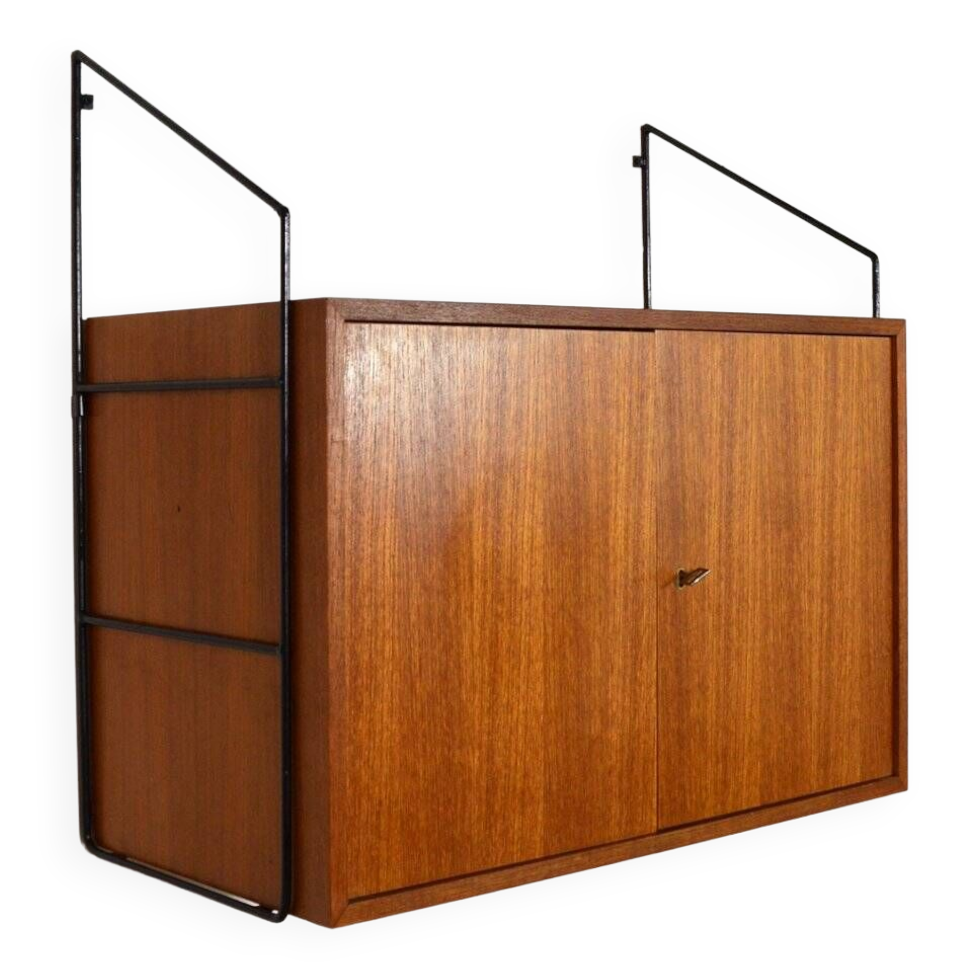 Scandinavian Design Wall System in Teak WHB Vintage 1960