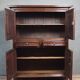 Louis XIII period four-door buffet in solid oak