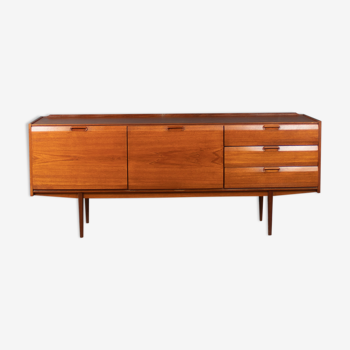 Retro Long Teak 1960s Mid Century Teak Sideboard By White & Newton